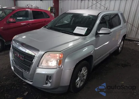 2012 GMC Terrain Sle-1 из США, поврежденный, VIN 2GKALMEK6C6335177